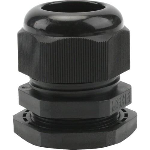 5pc Cable Gland Connector IP68 Nickel Plated Brass Metric Cable Waterproof M12 M16 M22 M27 M18-M36 Fit 18-25mm for 4-8mm Cable