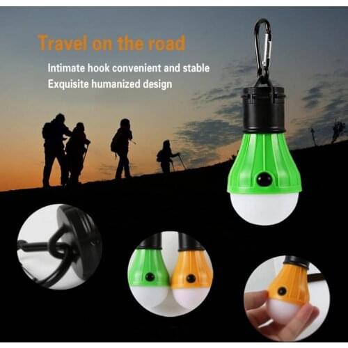 Hurricane Emergency Light Camping Light Bulb Camping Tent Lantern Light Bulb Camping Equipment Battery Powered Tent Accessories