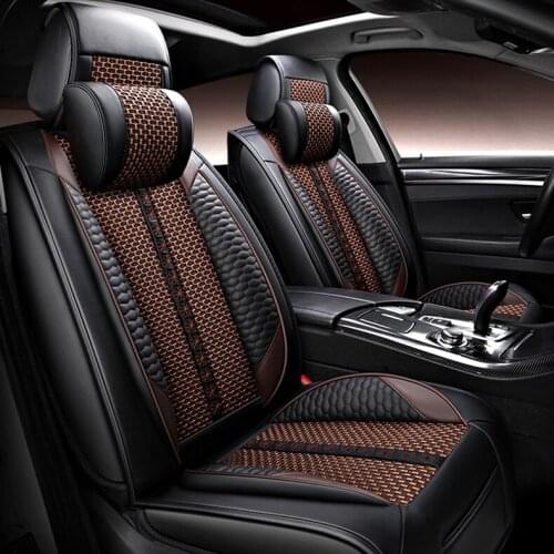 Car seat cover 2pc front seat for bmw e46 opel astra j audi a4 b8 a5 seat ibiza mercedes passat b5 peugeot 407 car accessories