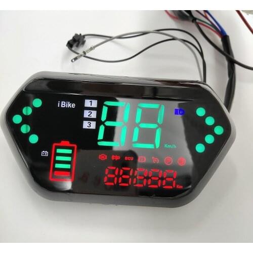DISPLAY 36V48V60V72V84V96v for electric scooter tricycle pedal SCOOTER eBIKE ATV speedometer battery indicator volmeter DIY PART