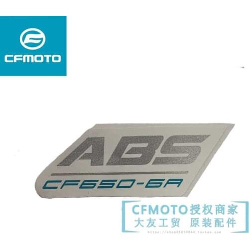 For Cfmoto Motorcycle Accessories Cf650-6 State Guest Left and Right Side Box Cover Decal 650trg Side Box Sticker