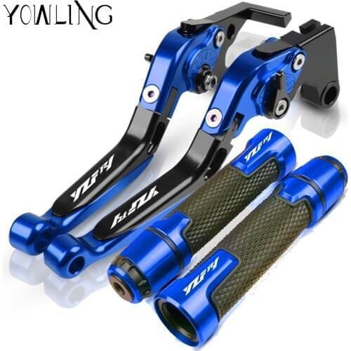 For Yamaha YZF R1 YZF-R1 YZFR1 2004 2005 2006 2007 2008 Motorcycle Accessories Brake Clutch Levers Handlebar Hand Grips ends R1