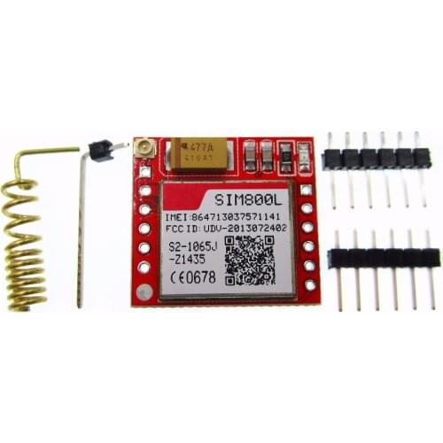 HAILANGNIAO 10PCS SIM800L GPRS GSM Module MicroSIM Card Core BOard Quad-band TTL Serial Port