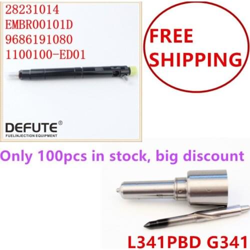 Free shipping L341PBD Greet Wall Hover Injector Nozzle G341 EMBR00101D 1100100-ED01 28231014 968619