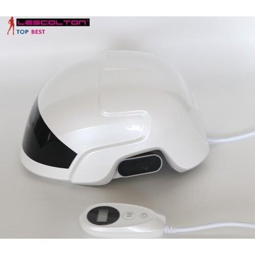 Lescolton Laser Therapy Hair Regrowth Equipment Anti Hair Loss Helmet Hair Growth Device For Men Women Infrared Restore Caps