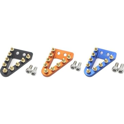 Motorcycle CNC Rear Brake Pedal Step Plate Tips, for Husqvarna TC125 FC250 350 450, 2016