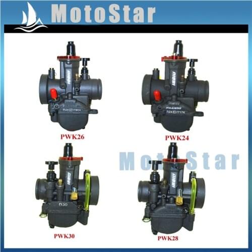 NIBBI Racing Carburetor PWK24/PWK26/PWK28/PWK30 For Dirt Bike ATV Quad Go Kart
