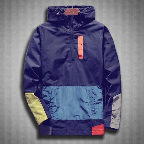 2018 New Casual Mens Jackets Waterproof Spring Hooded Coats Men Outerwear Casual Brand Male Clothing Plus Size 5XL Hip Hop