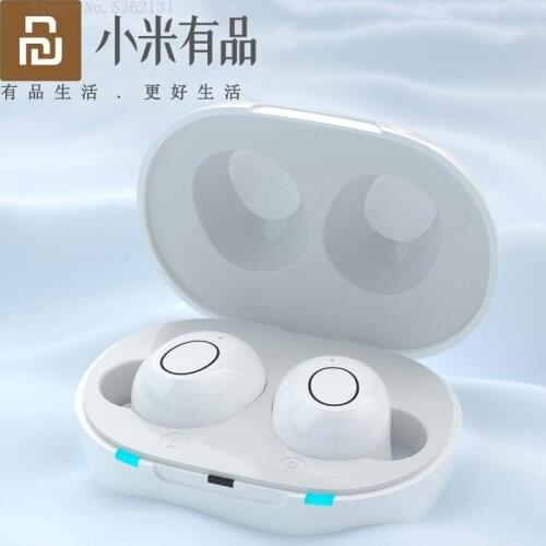 New Youpin TWS Wireless Hearing Aid Rechargeable Mini Ear Aids 6 Speeds Volume Adjustable Sound Amplifiers For Elderly Care Deaf