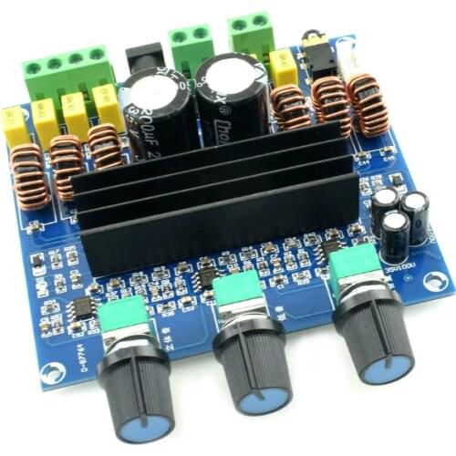 SOTAMIA TPA3116D2 Subwoofer Amplifier Board 2.1 Channel Power Amplifiers Audio AMP 2*80W+100W Home Sound Theater DIY
