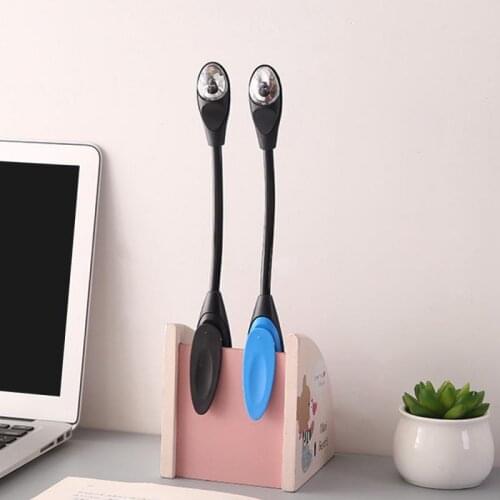 LED Book Light Travel Bedroom Books Desk Lamps Indoor Lighting LED Flexible Book Light Reading Lamp Clip-On Bathroom Accessories