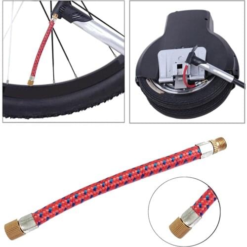 2pcs Tire Pump Extension Hose Football Air Bed Basketball Inflator Air Hose Bicycle Inflating Tools