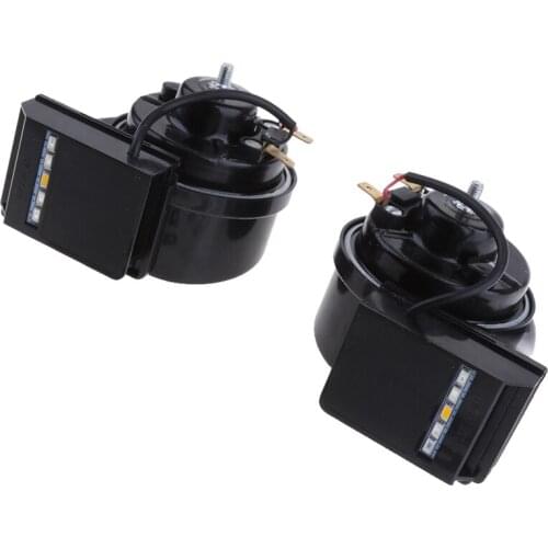 Universal Car Siren Security Horn 12V Led Waterproof Alarm Loud Speaker 110db