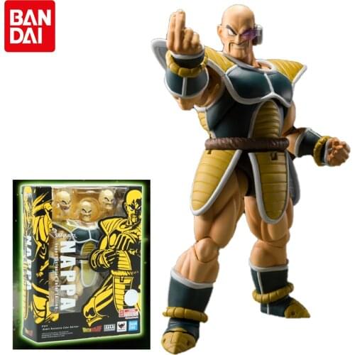 In stock BANDAI Dragon Ball Z S.h.figuarts Nappa Super Saiyan God Goku 2021 Limited Pre-Sale Model Action Anime Figure Toys