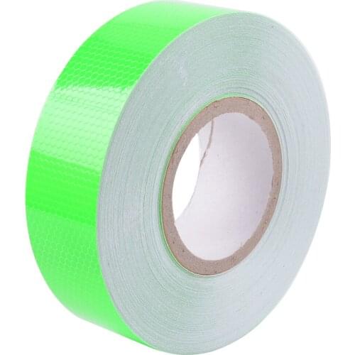 5cm*50m Car Truck Night Reflective Safety Warning Conspicuity Tape Strip Sticker DIY green
