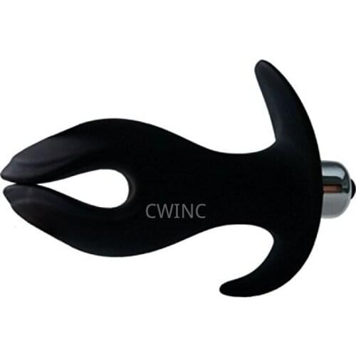 Anal Butt Plug Enlargement with 7 Frenquency Vibrator