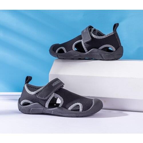 Childrens Shoes Boys Girls Sports Shoes Soft Sole Sandals Breathable Summer Sneakers Cut-Outs Running SHBX029