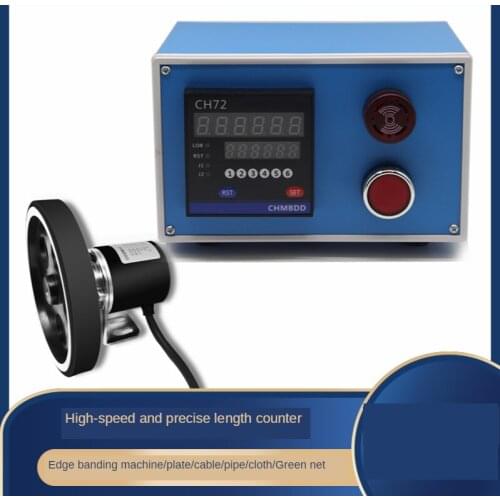 Electronic Digital Display Length Counter Meter Length Measurement Roller Length Measurement Tool with Encoder and Alarm Y