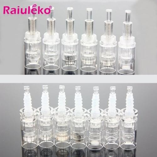 9 Pin/12 Pin/36Pin/3D/5D Needle Cartridge Nano MYM Needles Tip Microneedling Bayonet Screw Port Cartridge for Dr.pen 10/20/50pcs