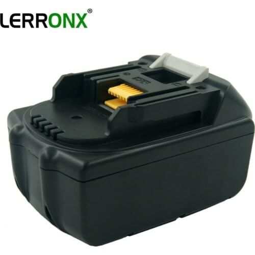 LERRONX High Capacity 4.0Ah 18V lithium rechargeable battery for Makita Cordless Drill BL1840 BL1815 BL1830 Replacement bateria