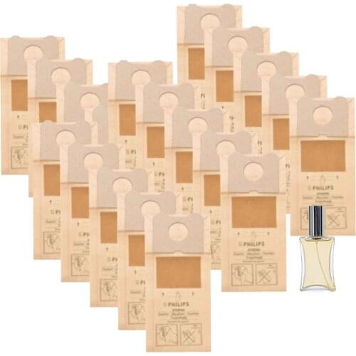 Vacuum Cleaner Dust Bag Compatible Brand Model Philips FC 6844/01 Broom Paper Dust Bag 20 Pieces HT-TT0011-20-25