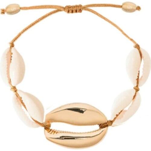 2020 trendy Boho Handmade natural bracelet wax rope adjustable size Arm accessories Couple fashion beach rope chain Exquisite