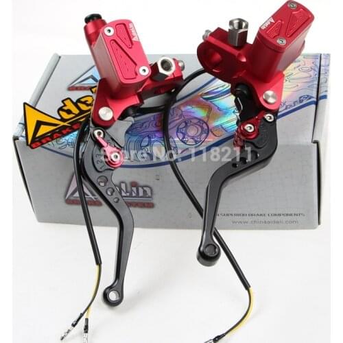 Adelin motorbike CNC PX6 motorcycle brake clutch pump master cylinder lever handle Universal For Yamaha Kawasaki Suzuki
