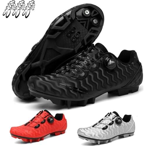 New Cycling Shoes SPD Professional Cycling Shoes Mens Self-Locking Road Track Sapatilha Ciclismo Womens Sports Mountain Shoes