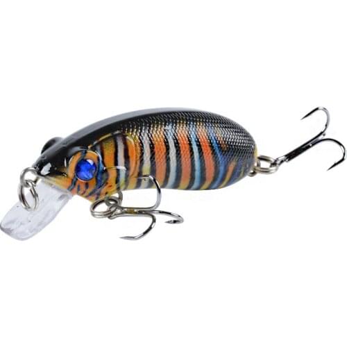 1pcs Floating Minnow Fishing Lures 9g 6cm Swim Wobblers Artificial Hard Bait Crankbait For Bass Pike Lure Fishing Tackle Pesca