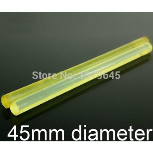 45mm diameter 50cm length PU BAR polyurethane PUR rods elastic gum elastic rubber bar