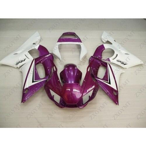Full Body Kits for YAMAHA YZFR6 1998 - 2002 Pink White Fairing Kits YZF600 R6 1999 Motorcycle Fairing YZF R6 98 99