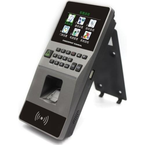 Fingerprint Access Control System RFID Keypad Card Reader Time Machine With Software Biometric USB Password Attendance TCP/IP