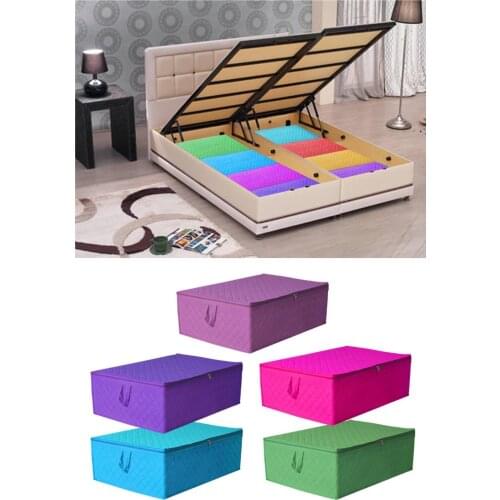 Base And Sofa Bed Type Storage Bag 64 cm X 45 cm X 22 cm 5'li color may vary