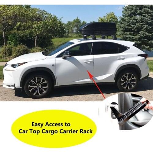 Universal Foldable Car Vehicle Stepping Ladder Aluminum Car Auxiliary Pedal Foot Rest Pedals With Safety Hammer For SUV SRV JEEP