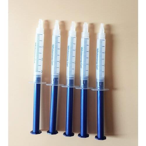 Best quality 10pcs home peroxide free teeth whitening gel no carbamide / hydrogen peroxide bleaching gel for kit