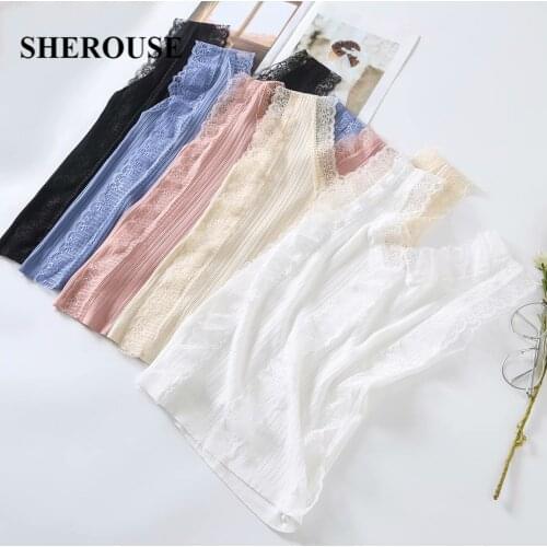 2021 Summer Tops Women Knitted Lace V-Neck Vest Chic Lady Fashion Casual Woman Tank Tops