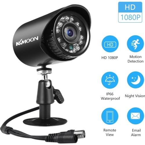 2MP Analog Security Camera Full HD 1080P 4-in-1(TVI/AHD/CVI/CVBS) Surveillance Camera Outdoor Weatherproof Infrared Night Vision