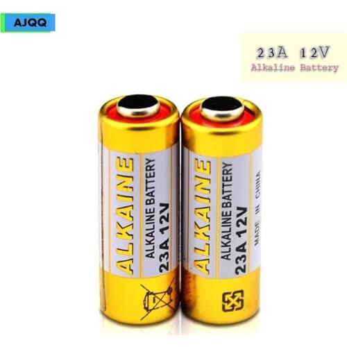 30PCS AJQQ Batería Pequeña 23A 12V 12V 21/23 A23 E23A MN21 MS21 V23GA L1028 Batería dry alkaline