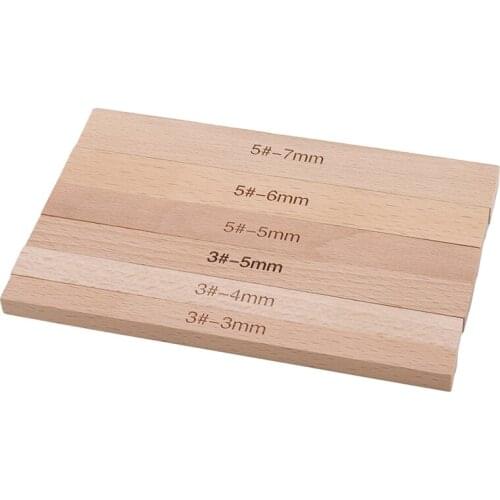 Beech Wood Sewing Accessories For DIY Leather Zipper Installation Installer Wallet Fix DIY Tool Repair