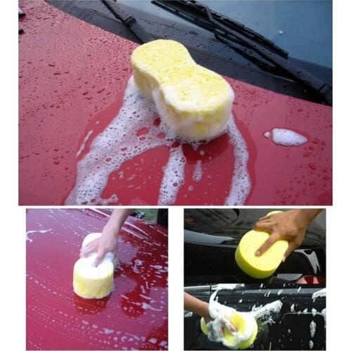 Car Supplies Car Cleaning Supplies Foam Water Absorption Decontamination Car Wash Waxing Sponge Car Accessories