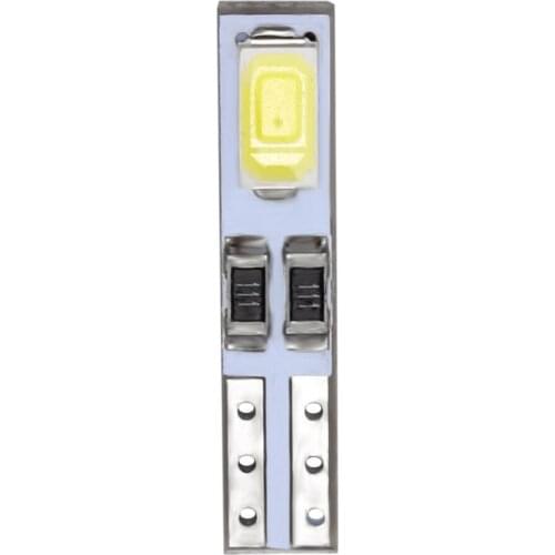 2PCS T5 Car Instrument Lamp Indicator 2LED 5630 Is White Warm White LED LED (light-emitting Diode) Instrument Instrument Lights