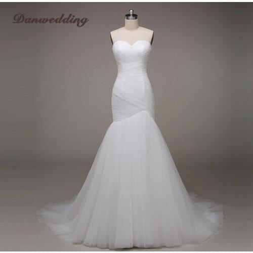 Danwedding Mermaid Silhouette Wedding Dresses