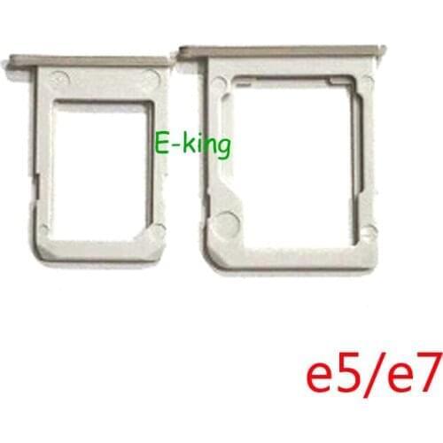 For Samsung Galaxy E5 E500 E7 E700 Sim Card Slot Tray Holder Sim Card Reader Socket Replacement Part