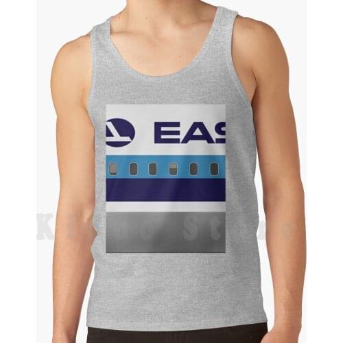 Plane Tees - Eastern ( White Top ) tank tops vest 100% Cotton Airplane Airbus Boeing Aviation Travel Avgeek
