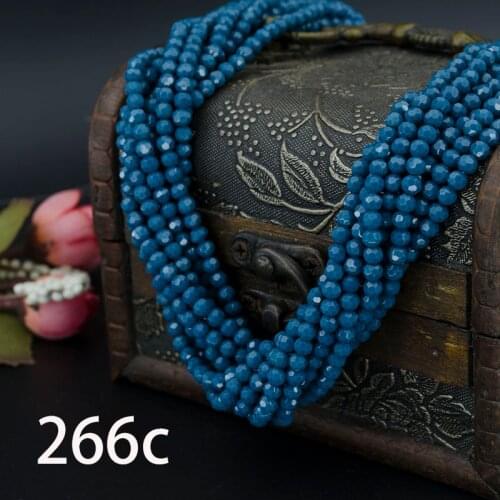 Football Faceted crystal beads 4mm 98pcs High quality Round sphere crystal Loose beads for jewelry making bracelet DIY