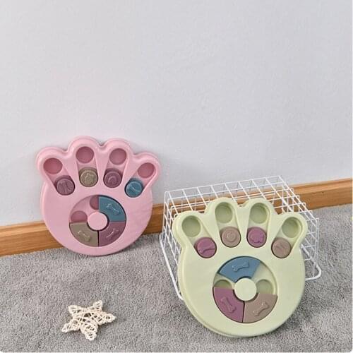 Dog Puzzle Toys Bones Fun Feeding Puppy Treat Dispenser Multi-Functional Interactive Dog Toys for Dog Training