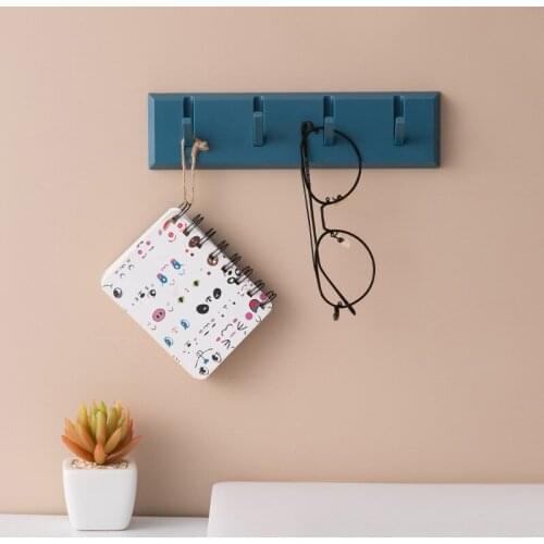 LBA Strong Self Adhesive Door Wall Hangers Hooks Creative Decorative Closet Hook For Storage Hanging Kitchen Bathroom Hooks