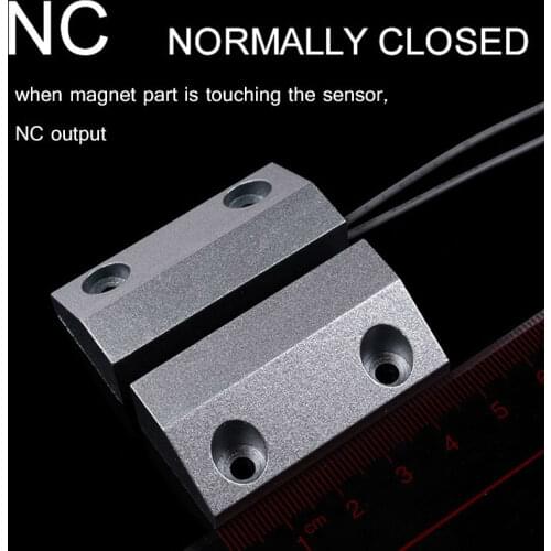 Metal Rolling Gate Window Door Magnetic Contacts Alarm Reed Switch MC-56