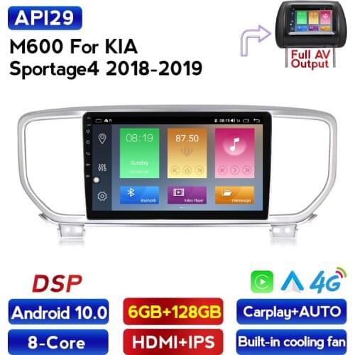 MEKEDE Auto Android 2.5D IPS Screen 6+128G Car GPS Navigation Radio Player For KIA Sportage 4.2 QL KX5 2018 2019 8 Core DSP WIF