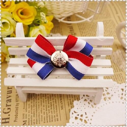 Me small navy ! pet teddy vip yorkshire navy style small clip hairpin hair accessory 12pcs/lot